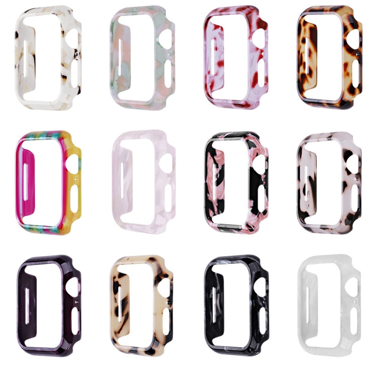 For Apple Watch Ultra 2 / Ultra 49mm Printed Resin PC Watch Case(Peach Pink) - Watch Cases by buy2fix | Online Shopping UK | buy2fix