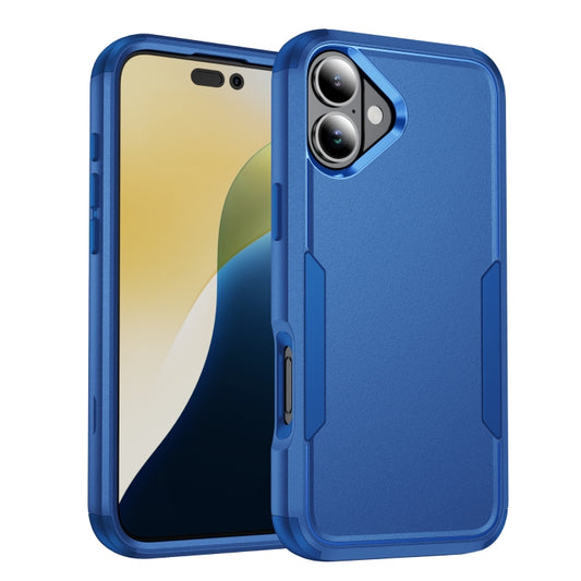 For iPhone 16 Plus Commuter Shockproof TPU + PC Phone Case(Royal Blue) - iPhone 16 Plus Cases by buy2fix | Online Shopping UK | buy2fix