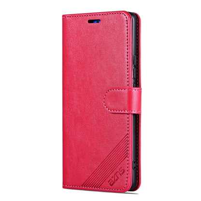 For Huawei Pura 70 AZNS Sheepskin Texture Flip Leather Phone Case(Red) - Huawei Cases by AZNS | Online Shopping UK | buy2fix