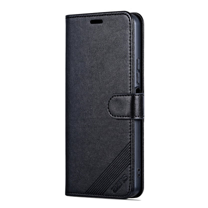 For Huawei Mate 70 AZNS Sheepskin Texture Flip Leather Phone Case(Black) - Huawei Cases by AZNS | Online Shopping UK | buy2fix