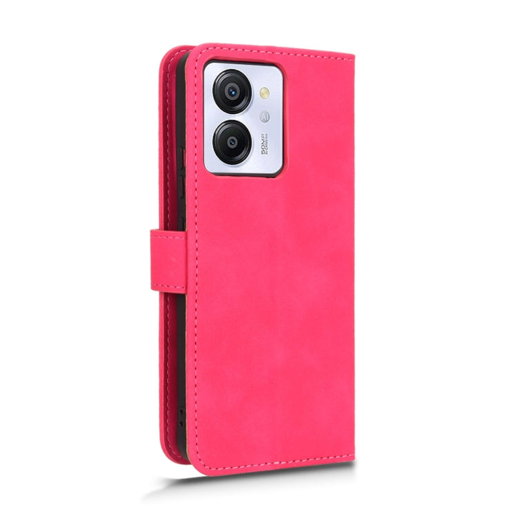 For Blackview Oscal Modern 8 / Color 8 Skin Feel Magnetic Flip Leather Phone Case(Rose Red) - More Brand by buy2fix | Online Shopping UK | buy2fix