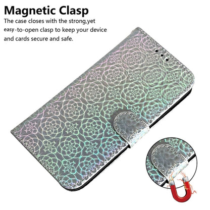 For OnePlus 13 Colorful Magnetic Buckle Leather Phone Case(Silver) - OnePlus Cases by buy2fix | Online Shopping UK | buy2fix