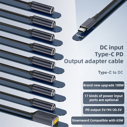 DC 4 x 1.7mm to USB-C / Type-C Male 100W Computer Charging Adapter Connector - Universal Power Adapter by buy2fix | Online Shopping UK | buy2fix