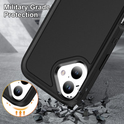 For iPhone 16 Life Waterproof Rugged Phone Case(Black) - iPhone 16 Cases by buy2fix | Online Shopping UK | buy2fix