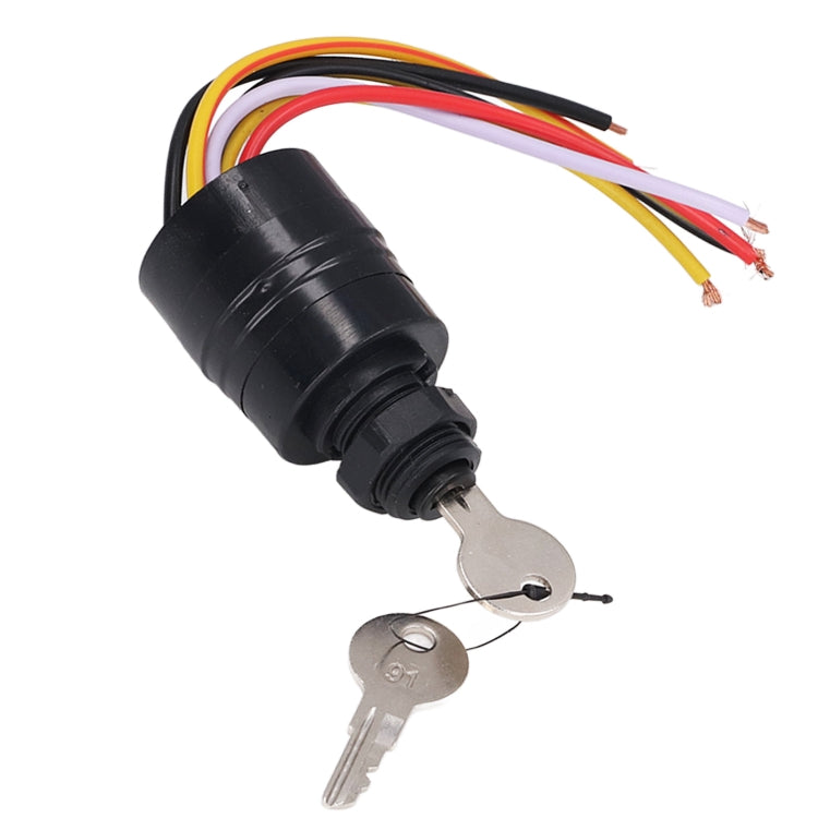 For Mercury 30A 12V 6 Wire Outboard Ignition Start Key Switch 17009A2 - Marine Accessories & Parts by buy2fix | Online Shopping UK | buy2fix