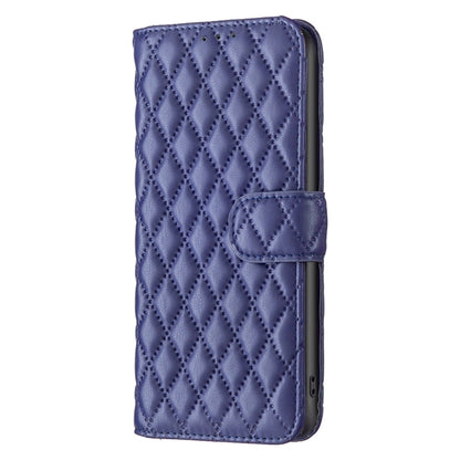 For Honor 90 5G Diamond Lattice Wallet Flip Leather Phone Case(Blue) - Honor Cases by buy2fix | Online Shopping UK | buy2fix