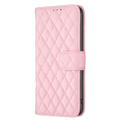 For Honor X8b Diamond Lattice Wallet Flip Leather Phone Case(Pink) - Honor Cases by buy2fix | Online Shopping UK | buy2fix