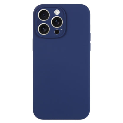 For iPhone 15 Pro Pure Color Liquid Silicone Fine Pore Phone Case(Royal Blue) - iPhone 15 Pro Cases by buy2fix | Online Shopping UK | buy2fix
