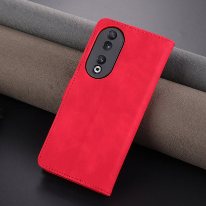 For Honor 90 Pro AZNS Skin Feel Calf Texture Flip Leather Phone Case(Red) - Honor Cases by AZNS | Online Shopping UK | buy2fix