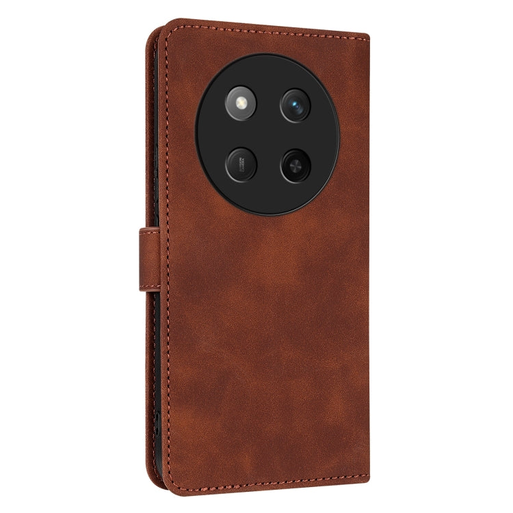 For Honor X60 Pro AZNS Skin Feel Calf Texture Flip Leather Phone Case(Brown) - Honor Cases by AZNS | Online Shopping UK | buy2fix