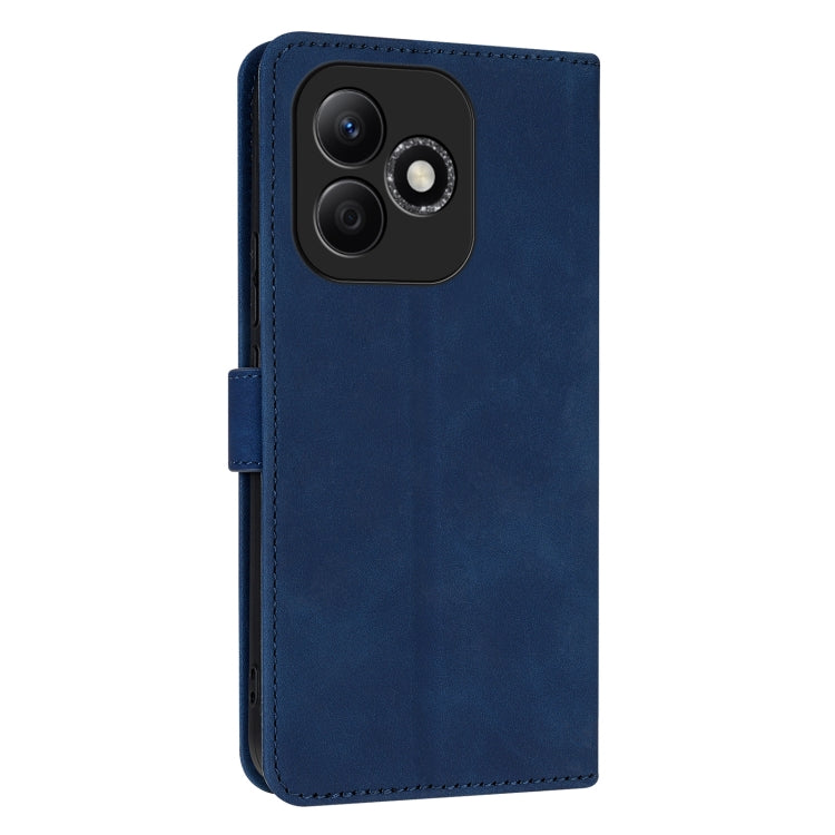 For Honor X60i AZNS Skin Feel Calf Texture Flip Leather Phone Case(Blue) - Honor Cases by AZNS | Online Shopping UK | buy2fix