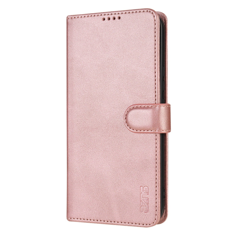 For Honor X60i AZNS Skin Feel Calf Texture Flip Leather Phone Case(Rose Gold) - Honor Cases by AZNS | Online Shopping UK | buy2fix