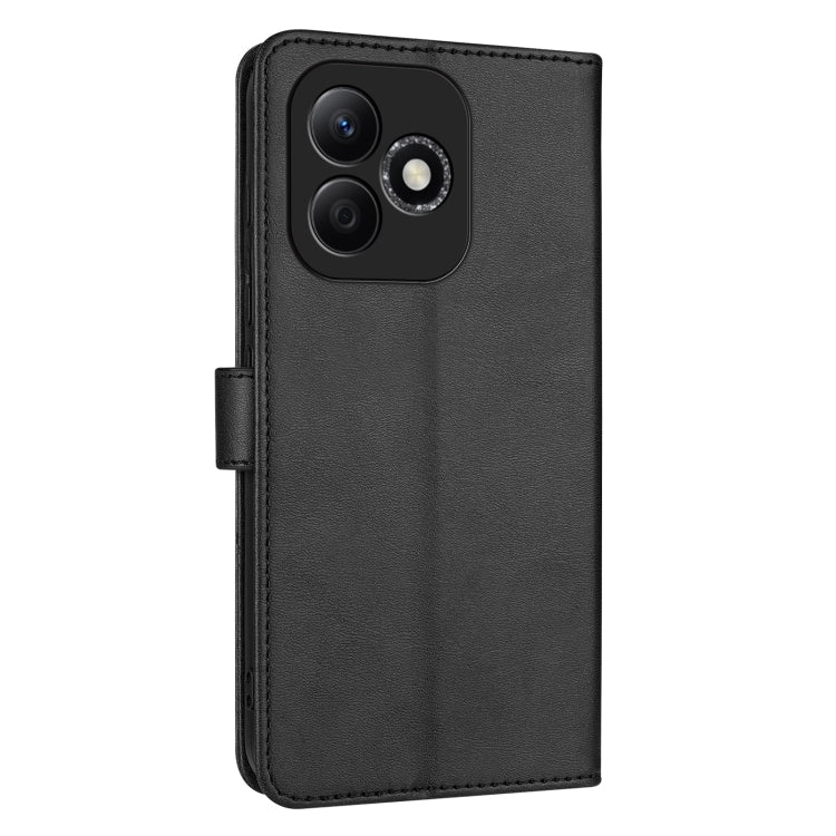 For Honor X60i AZNS Skin Feel Calf Texture Flip Leather Phone Case(Black) - Honor Cases by AZNS | Online Shopping UK | buy2fix