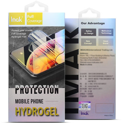 For Xiaomi Redmi Note 13 Pro+ 2pcs imak Curved Full Screen Hydrogel Film Back Protector -  by imak | Online Shopping UK | buy2fix