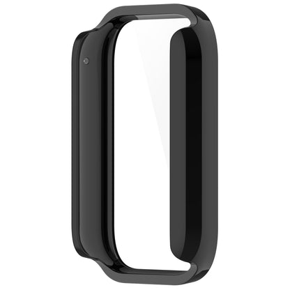 For Xiaomi Mi Band 8 Pro PC + Tempered Glass Film Integrated Watch Protective Case(Black) - Watch Cases by buy2fix | Online Shopping UK | buy2fix