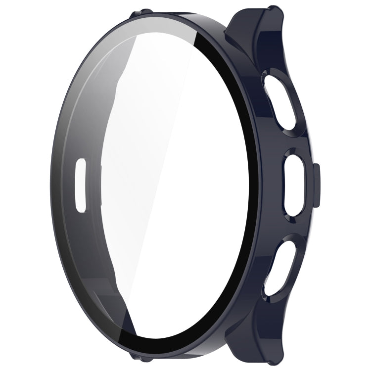 For Garmin Venu 3S PC + Tempered Glass Film Integrated Watch Case(Ink Blue) - Watch Cases by buy2fix | Online Shopping UK | buy2fix