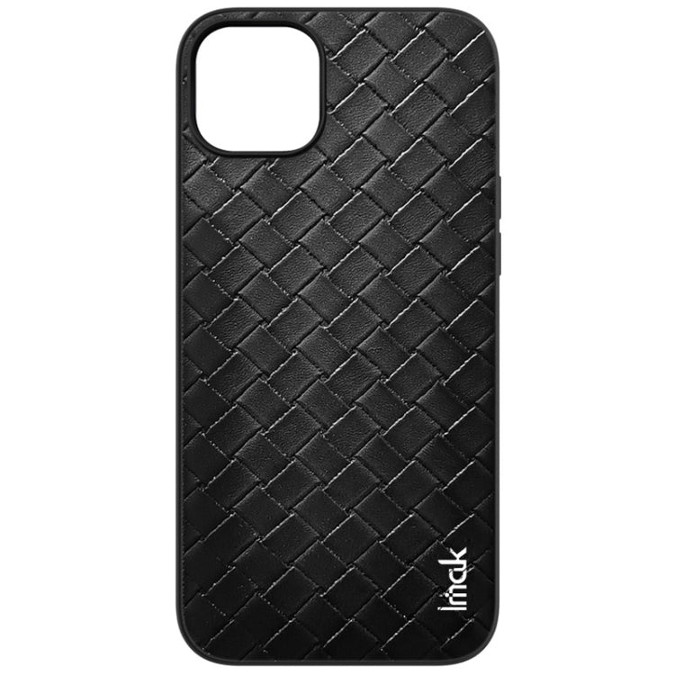 For iPhone 15 Plus IMAK LX-5 Series Shockproof PC + PU + TPU Protective Phone Case(Weaving Texture) - iPhone 15 Plus Cases by imak | Online Shopping UK | buy2fix