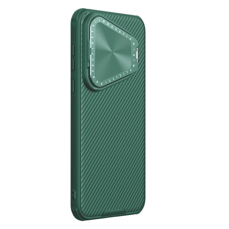 For Huawei Pura 70 NILLKIN Black Mirror Prop CD Texture Mirror Phone Case(Green) - Huawei Cases by NILLKIN | Online Shopping UK | buy2fix