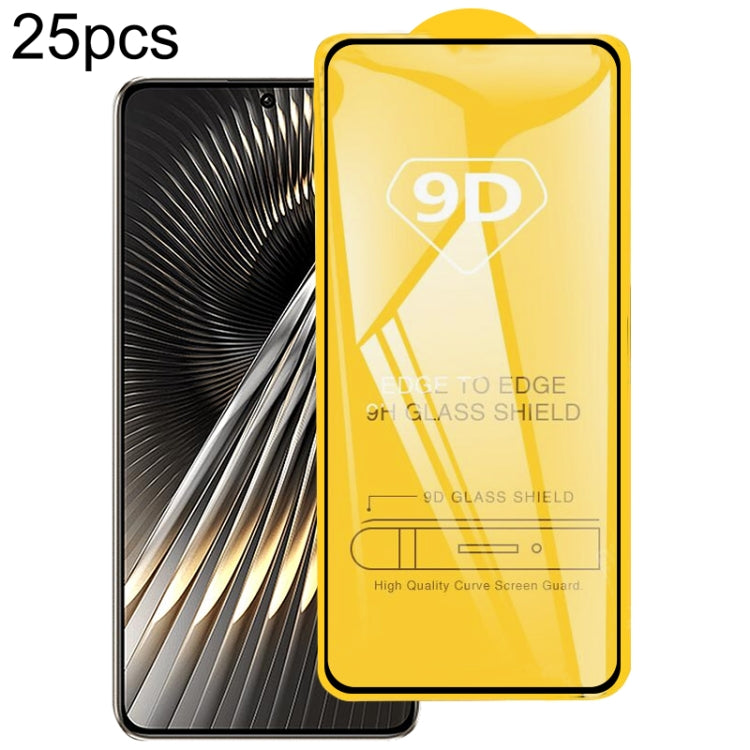 For Xiaomi Poco F6 Pro / Poco F6 5G 25pcs 9D Full Glue Screen Tempered Glass Film - 14 Tempered Glass by buy2fix | Online Shopping UK | buy2fix