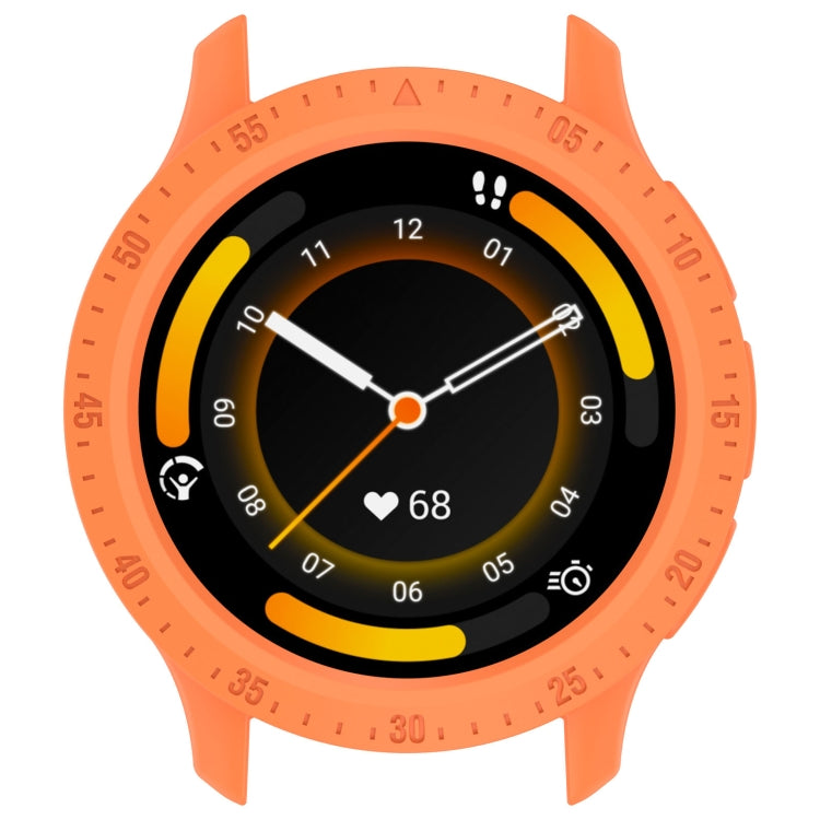 For Garmin Venu 3 Half Pack Hollow TPU Armor Watch Protective Case(Orange) - Watch Cases by buy2fix | Online Shopping UK | buy2fix