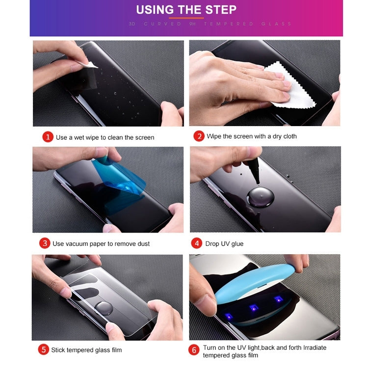 For vivo iQOO 12 Pro UV Liquid Curved Full Glue Film - iQOO 12 Pro Tempered Glass by buy2fix | Online Shopping UK | buy2fix