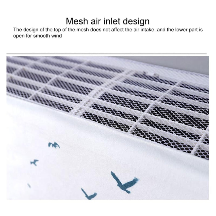 Do Not Take Dust-proof And Anti Direct Blowing Simple Wind Hanging Machine Air Conditioner Moon Cover, Size:Width 86 × Thickness 20 × Height 90cm(Clusters Of Stars) - Dust Covers by buy2fix | Online Shopping UK | buy2fix