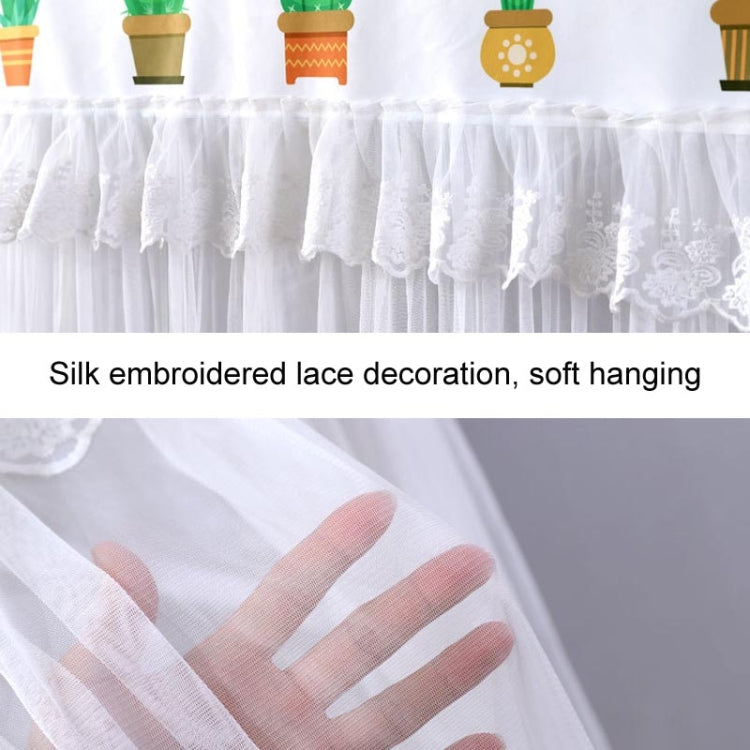 Do Not Take Dust-proof And Anti Direct Blowing Simple Wind Hanging Machine Air Conditioner Moon Cover, Size:Width 92 × Thickness 20 × Height 90cm(Garland Deer) - Dust Covers by buy2fix | Online Shopping UK | buy2fix