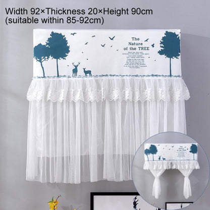 Do Not Take Dust-proof And Anti Direct Blowing Simple Wind Hanging Machine Air Conditioner Moon Cover, Size:Width 92 × Thickness 20 × Height 90cm(Shadow Of The Trees) - Dust Covers by buy2fix | Online Shopping UK | buy2fix