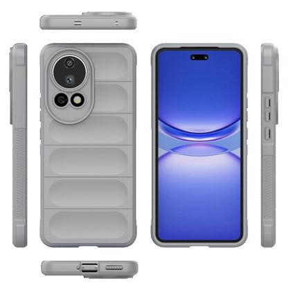 For Huawei nova 12 Ultra / 12 Pro Magic Shield TPU + Flannel Phone Case(Grey) - Huawei Cases by buy2fix | Online Shopping UK | buy2fix