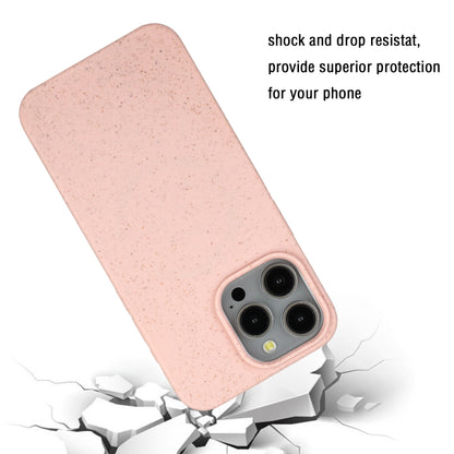 For iPhone 11 Pro Wheat MagSafe Magnetic Straw Material + TPU Phone Case(Pink) - iPhone 11 Pro Cases by buy2fix | Online Shopping UK | buy2fix