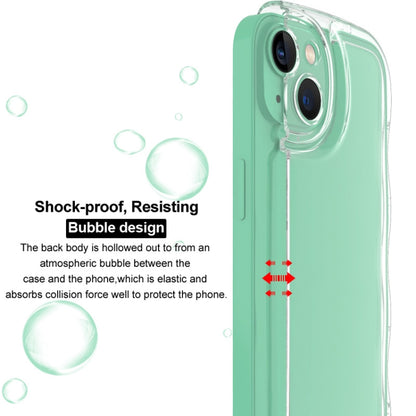 For iPhone 14 Pro Max IMAK Wave Bubble Soft Shockproof Phone Case(Transparent) - iPhone 14 Pro Max Cases by imak | Online Shopping UK | buy2fix