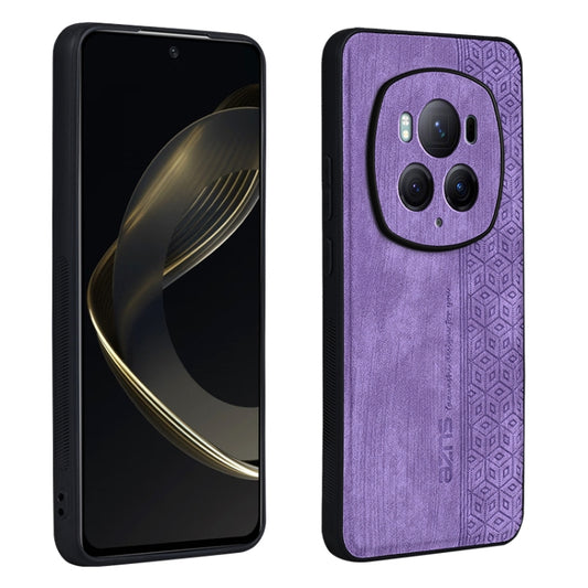 For Honor Magic6 Pro AZNS 3D Embossed Skin Feel Phone Case(Purple) - Honor Cases by AZNS | Online Shopping UK | buy2fix