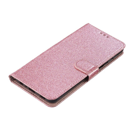 For Blackview A53 Pro Glitter Powder Flip Leather Phone Case(Rose Gold) - More Brand by buy2fix | Online Shopping UK | buy2fix