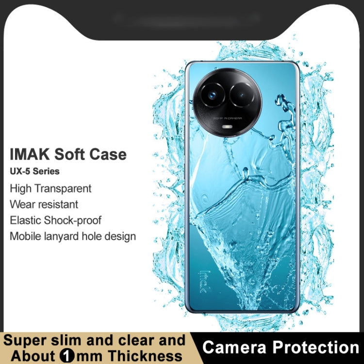 For Realme V50 5G/V50s 5G imak UX-5 Series Transparent Shockproof TPU Protective Case(Transparent) - Realme Cases by imak | Online Shopping UK | buy2fix