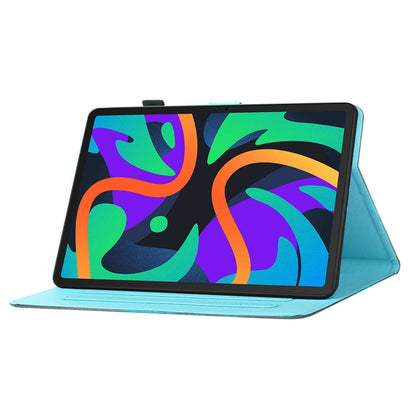 For Lenovo Tab M11/ Xiaoxin Pad 11 2024 Coloured Drawing Stitching Smart Leather Tablet Case(Little Tiger) - Lenovo by buy2fix | Online Shopping UK | buy2fix