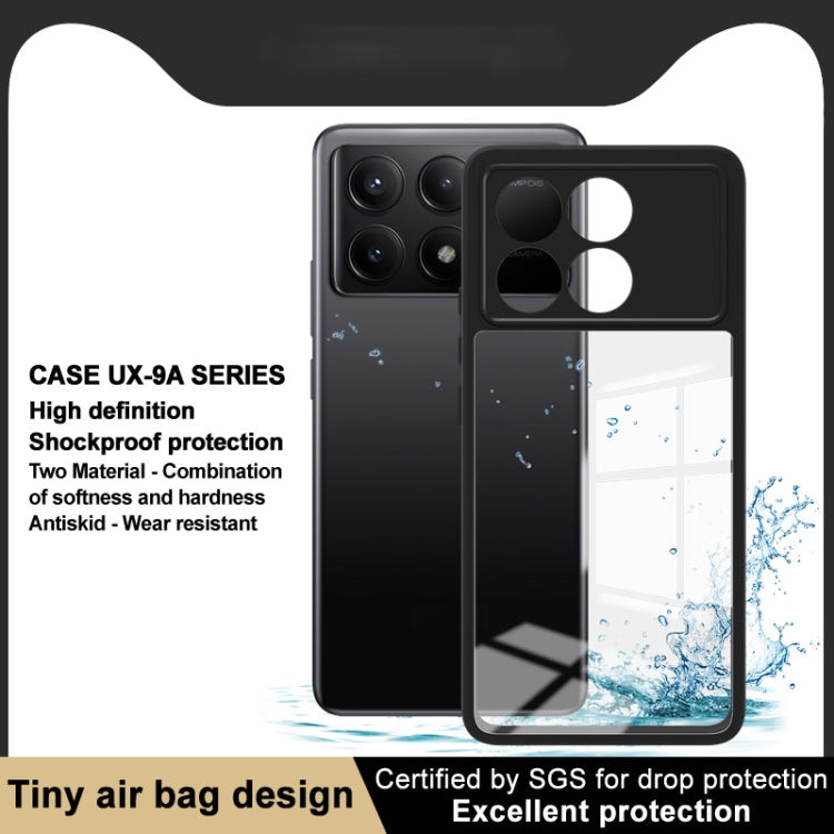 For Xiaomi Poco X6 Pro 5G/Redmi K70E 5G imak UX-9A Series Four-corner Airbag Shockproof Phone Case - K70E Cases by imak | Online Shopping UK | buy2fix