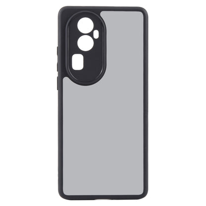 For OPPO Reno10 Pro+ Fine Pore Matte Black TPU + PC Phone Case - OPPO Cases by buy2fix | Online Shopping UK | buy2fix