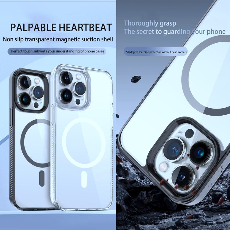 For iPhone 14 Plus 2.5mm MagSafe Acrylic Hybrid TPU Phone Case(Transparent) - iPhone 14 Plus Cases by buy2fix | Online Shopping UK | buy2fix