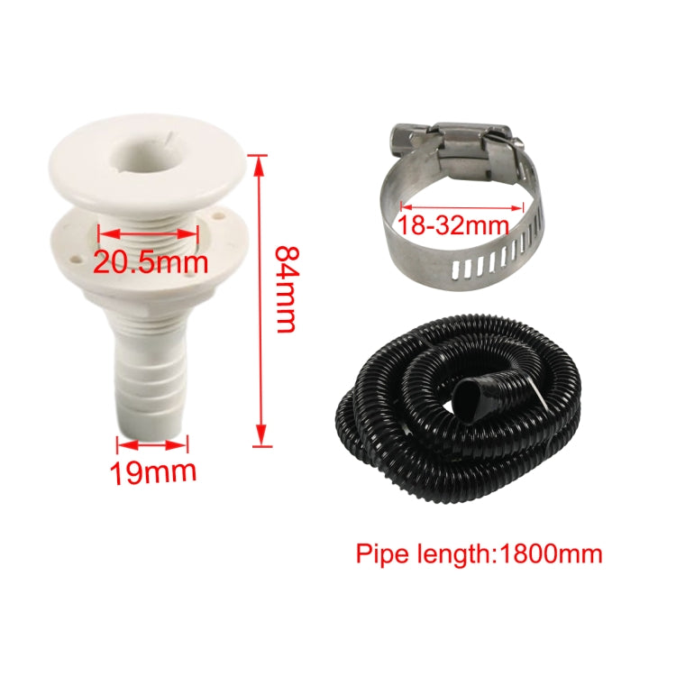 3/4 inch Bilge Pump Mounting Kit(Black) - Marine Accessories & Parts by buy2fix | Online Shopping UK | buy2fix