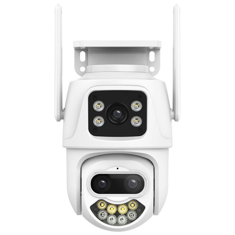 QX102 3MP WiFi Triple Camera Supports Two-way Voice Intercom & Infrared Night Vision(EU Plug) - Wireless Camera by buy2fix | Online Shopping UK | buy2fix