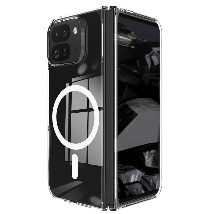 For Google Pixel Fold 2 Scratchproof PC Transparent MagSafe Phone Case - Google Cases by buy2fix | Online Shopping UK | buy2fix