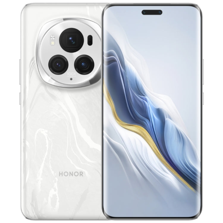 Honor Magic6 Pro, 16GB+512GB ,  6.8 inch Magic OS 8.0 Snapdragon 8 Gen 3 Octa Core up to 3.3GHz, Network: 5G, OTG, NFC, Support Google Play(White) - Honor by Huawei | Online Shopping UK | buy2fix