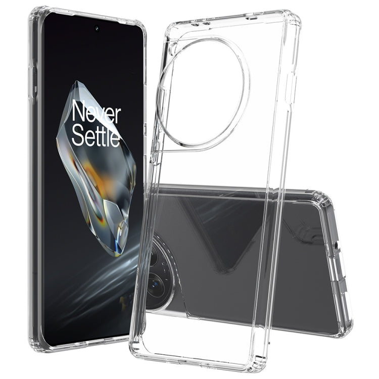 For OnePlus 12 Scratchproof Acrylic TPU Phone Case(Transparent) - OnePlus Cases by buy2fix | Online Shopping UK | buy2fix