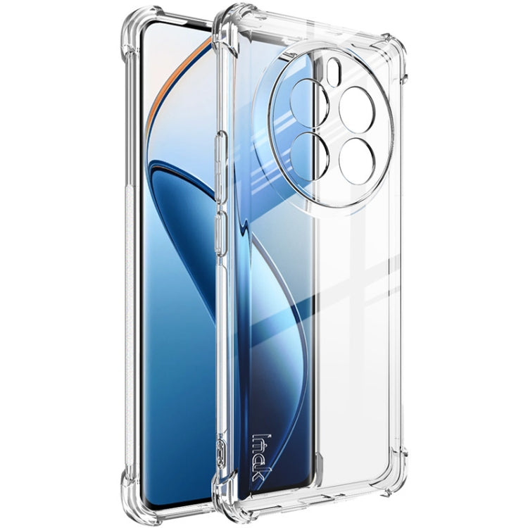 For Realme 12 Pro+ / 12 Pro imak Shockproof Airbag TPU Phone Case(Transparent) - Realme Cases by imak | Online Shopping UK | buy2fix