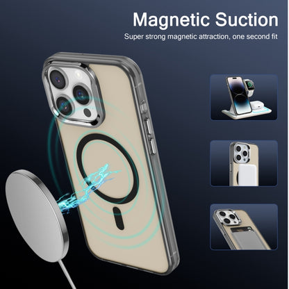 For iPhone 11 Electroplated IMD Magsafe PC Hybrid TPU Phone Case(Black) - iPhone 11 Cases by buy2fix | Online Shopping UK | buy2fix