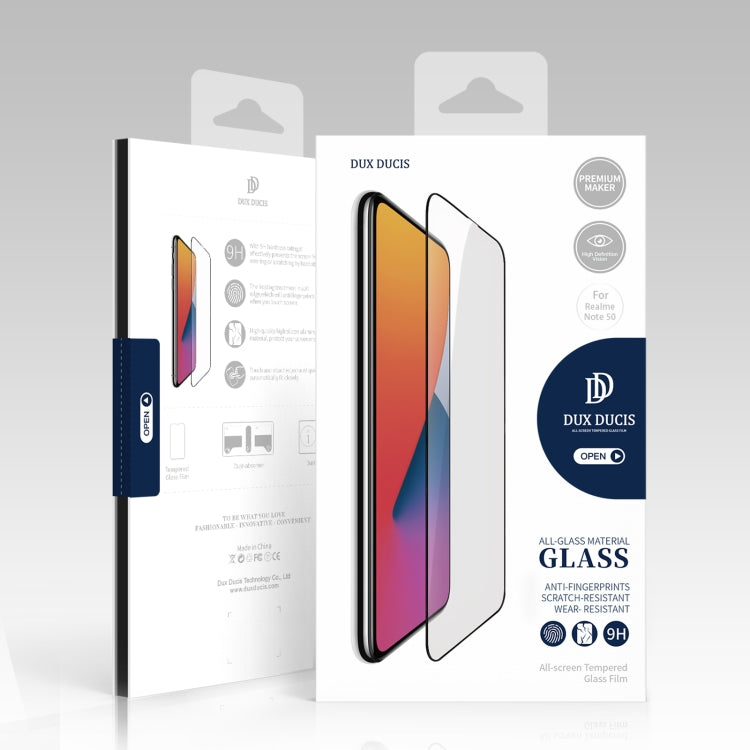 For Realme Note 50 10pcs DUX DUCIS 0.33mm 9H Medium Alumina Tempered Glass Film - Realme Tempered Glass by DUX DUCIS | Online Shopping UK | buy2fix