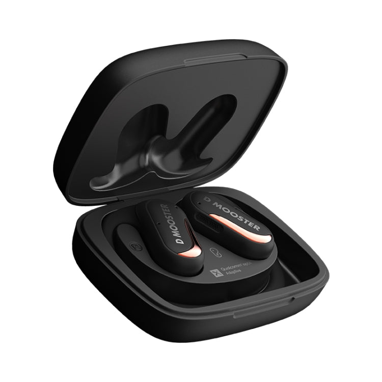 D MOOSTER D13 Pro Ear-Mounted Air Conduction Wireless Bluetooth Earphone(Black) - Sport Earphone by D MOOSTER | Online Shopping UK | buy2fix