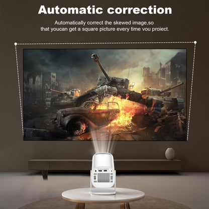 GXMO P30 Android 11 OS HD Portable WiFi Projector, Plug Type:US Plug(White) - Mini Projector by GXMO | Online Shopping UK | buy2fix