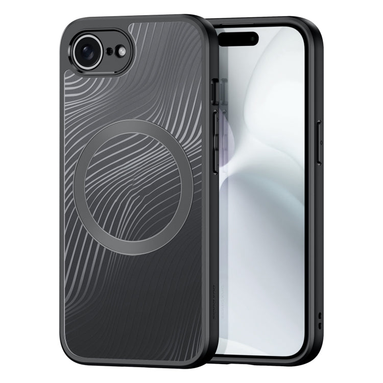 For iPhone SE 2024 DUX DUCIS Aimo Mag Series TPU + PC MagSafe Frosted Feel Phone Case(Black) - More iPhone Cases by DUX DUCIS | Online Shopping UK | buy2fix