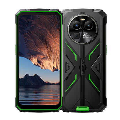 Blackview BV8100 Rugged Phone, 8GB+256GB, 6.5 inch Android 14 MediaTek Helio G99 Octa Core up to 2.2GHz, Network: 4G, NFC, OTG(Green) - Blackview by Blackview | Online Shopping UK | buy2fix